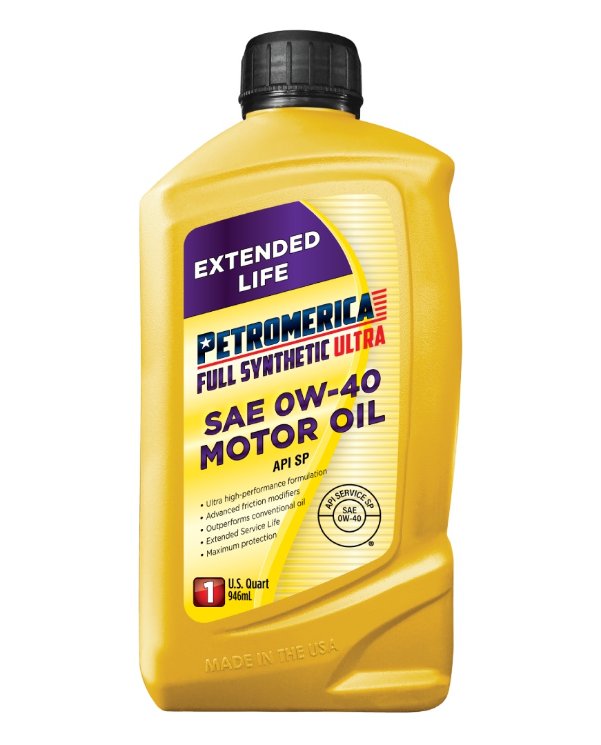 Petromerica Full Synthetic ULTRA SAE 0W-40 Motor Oil